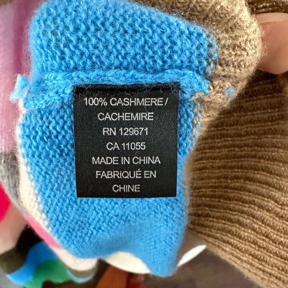 360 Cashmere Stephanie Rainbow Cardigan - Picture 7 of 8